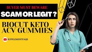 Biocut Keto ACV Gummies Reviews and Warning - Watch Before Buying!