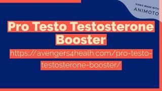 Pro Testo Testosterone Trial Offer & Benefits Here!