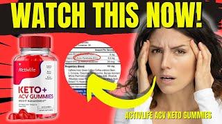 ACTIVLIFE ACV KETO GUMMIES REVIEWS ✅((THE WHOLE TRUTH!))✅ ACTIVLIFE KETO GUMMIES! ACTIVLIFE GUMMIES