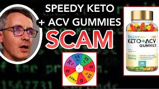 Speedy Keto + ACV Gummies Reviews and Scam, Exposed