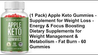 Apple Keto Gummies   Supplement for Weight Loss   Energy & Focus Boosting Dietary Supplements [3b06ebda5]