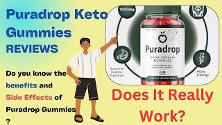 Puradrop Keto ACV Gummies Reviews: Does it Really Work?