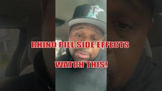 Rhino Pills Gas Station Shocking Side Effects