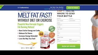 Slim Laboratory Keto + ACV Gummies - Real Product To Burn FAT Not Carbs In 2024