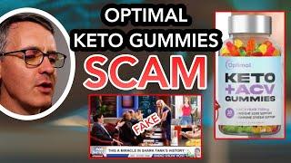 Optimal Keto + ACV Gummies Reviews and Scam, Exposed