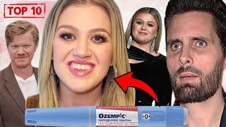 Top 10 Celebrity Ozempic Disasters | Kelly Clarkson, Scott Disick, Jesse Plemons & more [84844bc15]