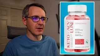 Weight Loss Gummies - Keto Luxe ACV Gummies Reviews 'Shark Tank' Scam, Explained [889a155fa]