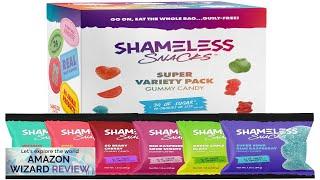 Shameless Snacks Healthy Low Calorie Snacks Low Carb Keto Gummies (Gluten Review