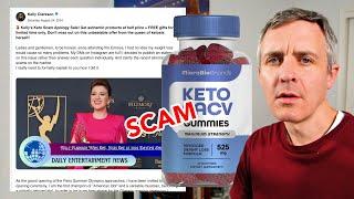 Avoid Fake Reviews for MicroBio Brands Keto ACV Gummies Mentioning Kelly Clarkson. It\'s All a Scam