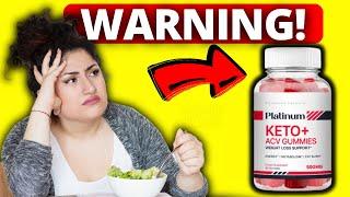 Platinum Keto Gummies Reviews 