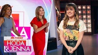 Hoda and Jenna praise Kelly Clarkson after weight loss comments [cb9yzk]