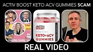 Activ Boost Keto ACV Gummies Scam, Reviews and Customer Support Phone Number (Real and Honest Video)