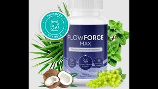 FlowForce Max Prostate Reviews Prostate Health Support Supplements!