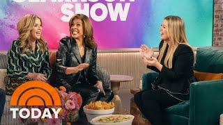 See Hoda & Jenna surprise Kelly Clarkson with a tub of queso