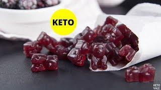 Easy Homemade Gummy Bears - Low Carb Sugar Free Keto-Friendly Recipe