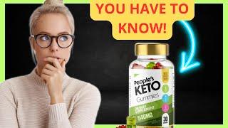 PEOPLE\'S KETO GUMMIES |  PEOPLE\'S KETO GUMMIES REVIEW | PEOPLE\'S KETO GUMMIES PRICE