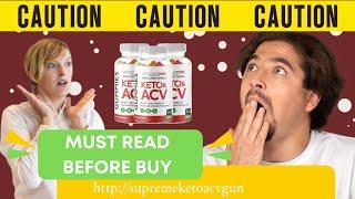 Supreme Keto ACV Gummies | do acv+keto gummies work | ⚠️⚠️Beware Shocking Reviews Report Must Watch