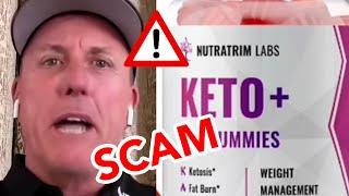 Phil Mickelson Deepfake Scam for NutraTrim Labs Keto + ACV Gummies (Plus Fake Reviews)